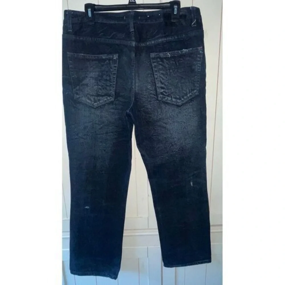Converse One Star Premium Denim Vintage Straight distressed Jeans size 36 x 30